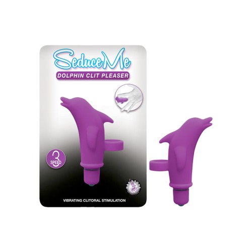 Seduce Me Dolphin Clitoral Vibrator 3 Speed Purple