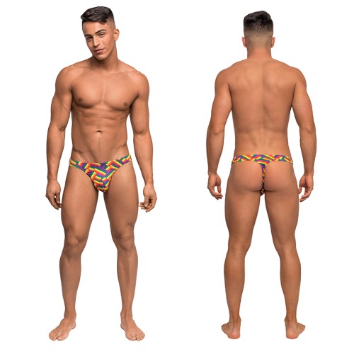 Male Power Pride Fest Bong Thong Underwear