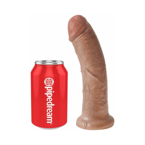 Pipedream King Cock 8 in. Realistic Dildo with Suction Cup