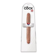 Pipedream King Cock Dildo Doble Slim 12 in. para Placer Definitivo