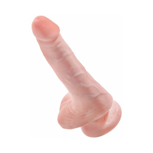 Pipedream Dildo King Cock de 6 Pulgadas con Testículos