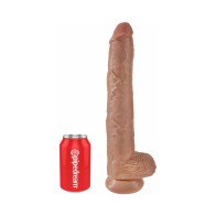 Pipedream King Cock 14 in. Realistic Dildo with Balls - Quality Pleasure