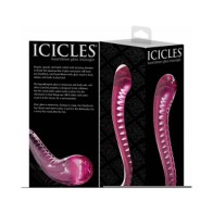 Dildo de Cristal Curvado Pipedream Icicles No. 69