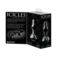 Plug Anal de Vidrio Pipedream Icicles No. 77