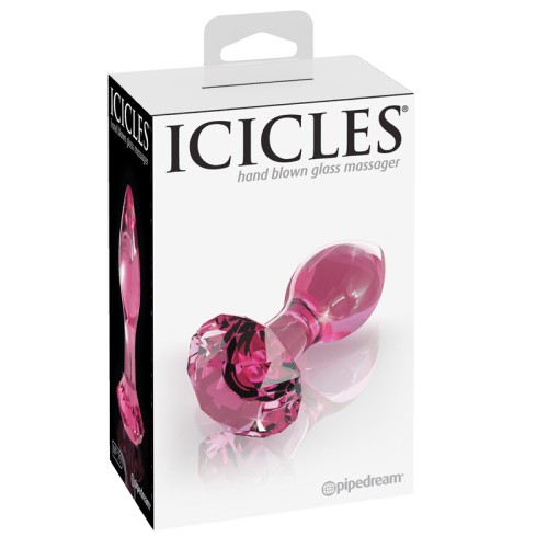 Pipedream Icicles No. 79 Glass Anal Plug - Pink