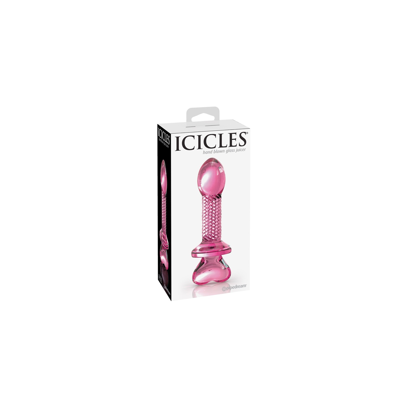 Pipedream Icicles No. 82 Dildo de Cristal Texturizado