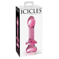 Pipedream Icicles No. 82 Textured Glass Dildo