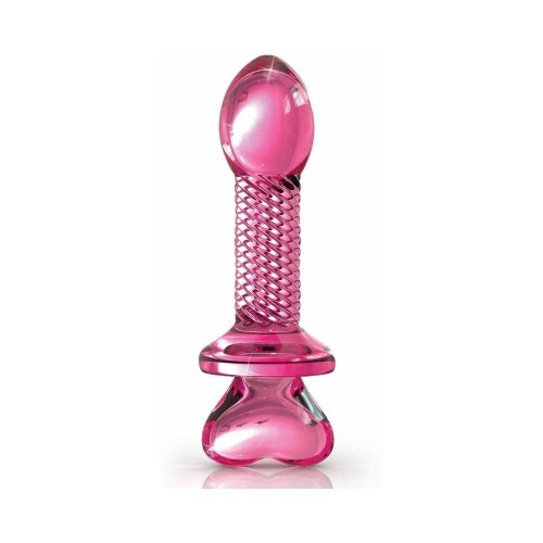 Pipedream Icicles No. 82 Dildo de Cristal Texturizado