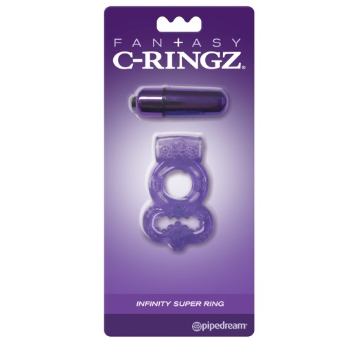 Pipedream Fantasy C-Ringz Infinity Anillo Super en Morado