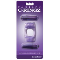 Anillo Super Vibrador Duo-C-Ringz