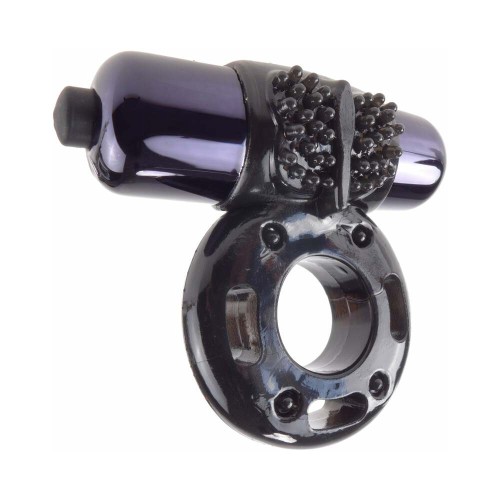 Anillo Vibrador Super Ring C-Ringz Pipedream Negro