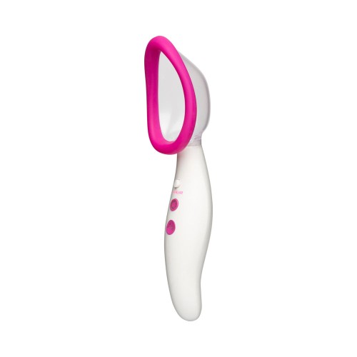 Automatic Pussy Pump Pink White for Enhanced Pleasure