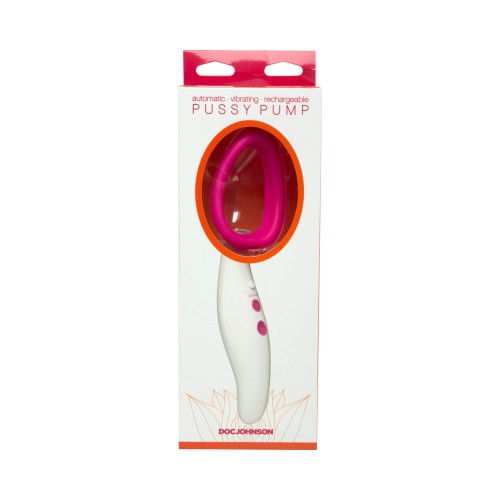 Bomba Automática Vulva Rosa Blanca para Mayor Placer