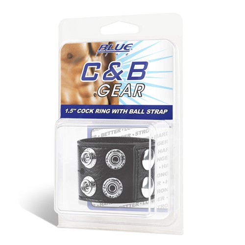 Blue Line C&B Gear Cock Ring for Enhanced Pleasure