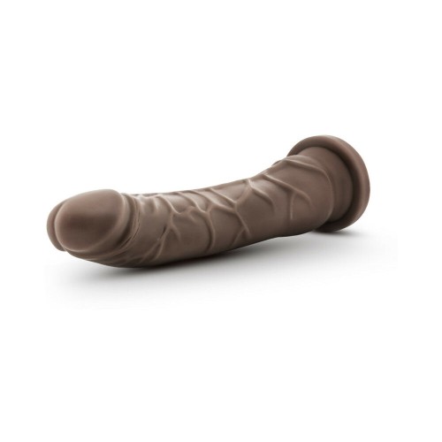 Dr. Skin Basic 8.5 in. Dildo Brown