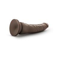 Dr. Skin Basic 8.5 in. Dildo Brown