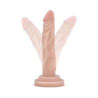 Dildo Realista Mini Dr. Skin de 5 Pulgadas Beige