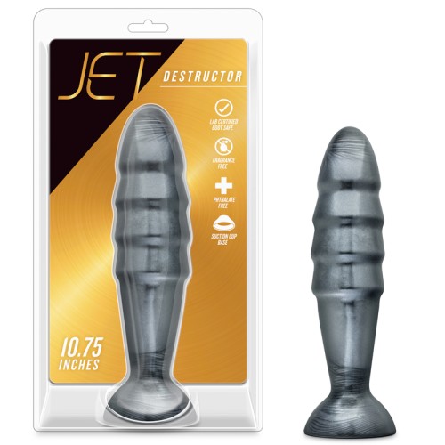 Pro Size Carbon Black Anal Plug