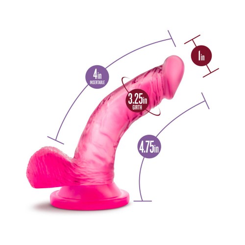 Dildo Realista Mini Rosa de 4 in. Naturally Yours