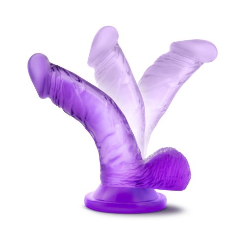 Naturally Yours Mini Cock Dildo - Realistic Purple Pleasure