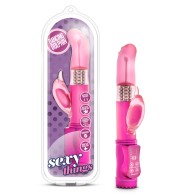 Dancing Dolphin Dual Stimulation Vibrator Fuchsia