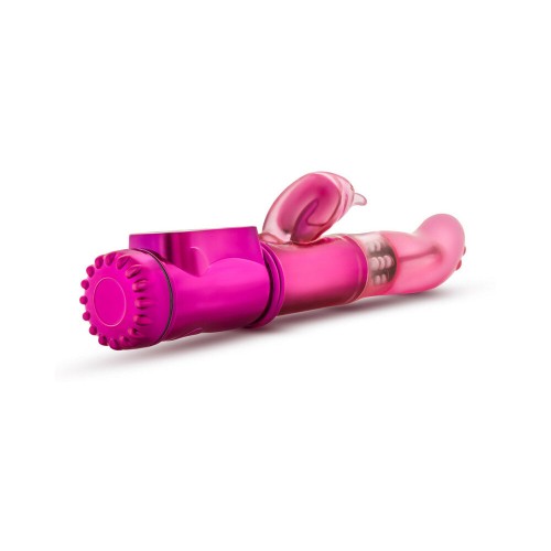 Vibrador de Doble Estimulación Dancing Dolphin Fucsia