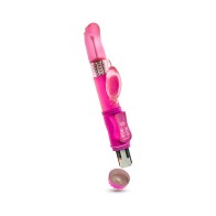 Dancing Dolphin Dual Stimulation Vibrator Fuchsia