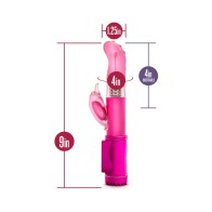 Dancing Dolphin Dual Stimulation Vibrator Fuchsia