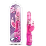 Romping Rabbit Dual Stimulation Vibrator Fuchsia