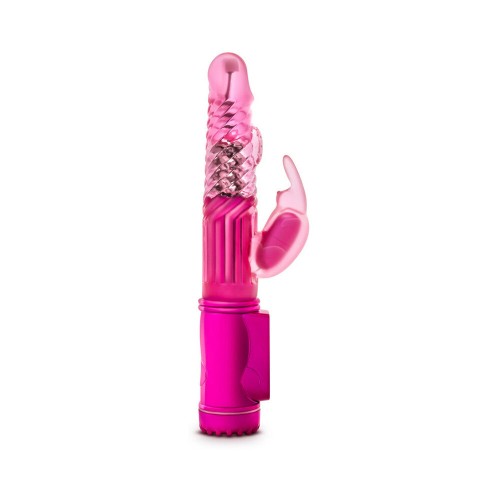 Romping Rabbit Dual Stimulation Vibrator Fuchsia