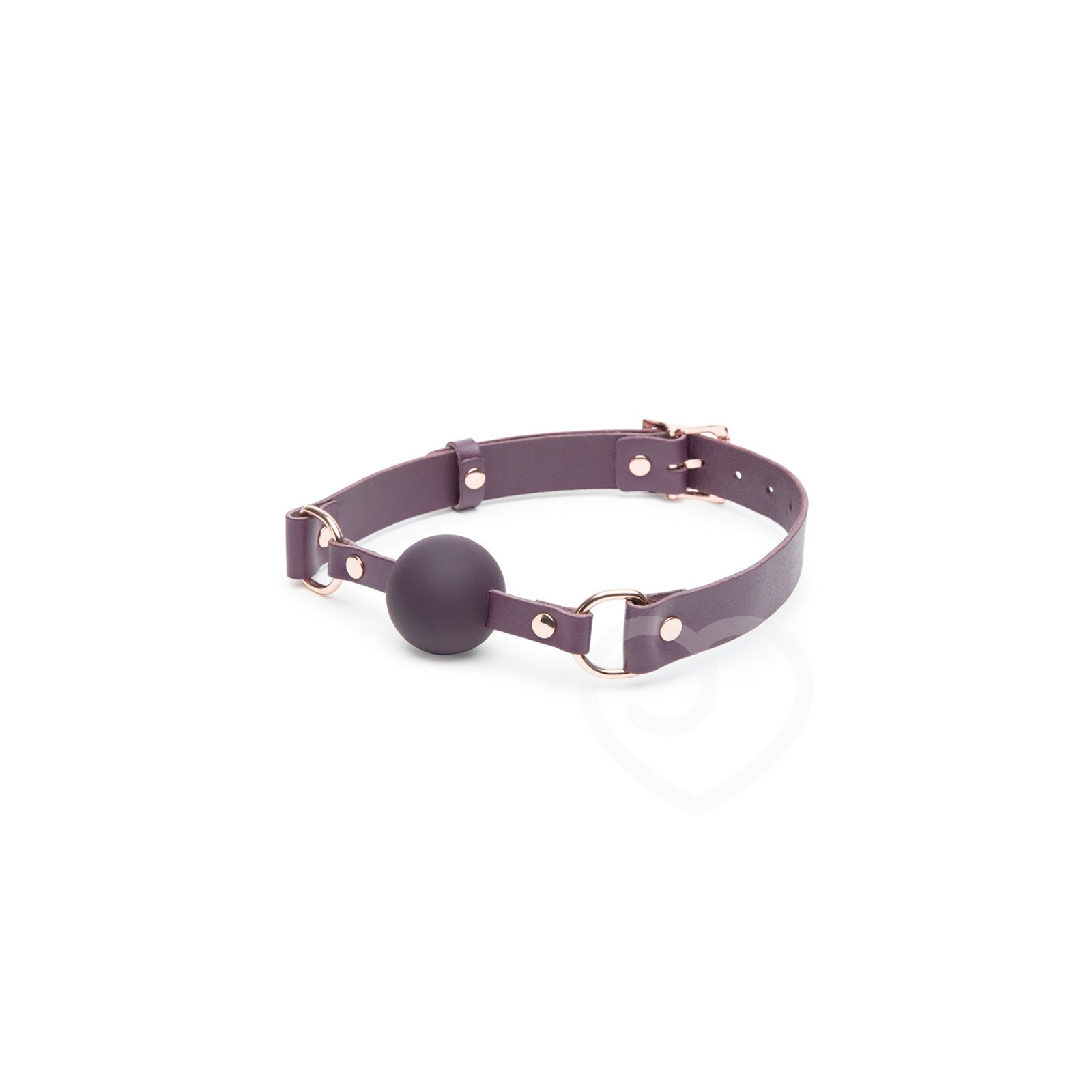 Fifty Shades Freed Leather Ball Gag - Cherished Collection