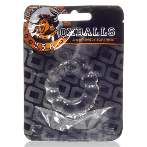 Paquete de 6 Anillos Cock OxBalls, Transparente