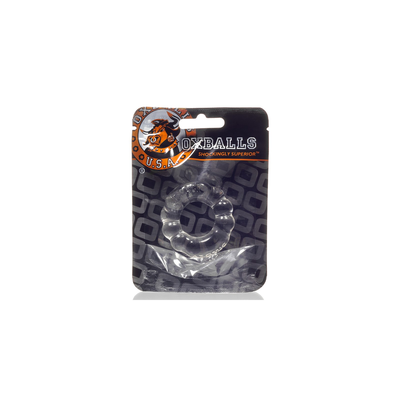 OxBalls 6-Pack Cockrings Clear