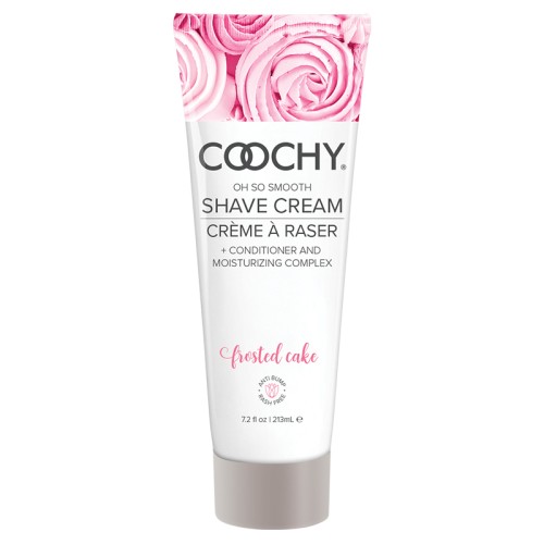 Coochy Shave Cream Frosted Cake for Smooth Shaving