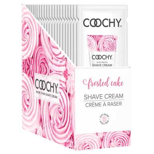 Coochy Shave Cream Frosted Cake 24 Pack Display