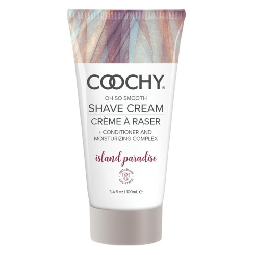 Crema para Afeitar Coochy Island Paradise 3.4 fl.oz