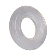 Rock Solid Ribbed Sila-Stretch Cock Ring for Enhanced Pleasure