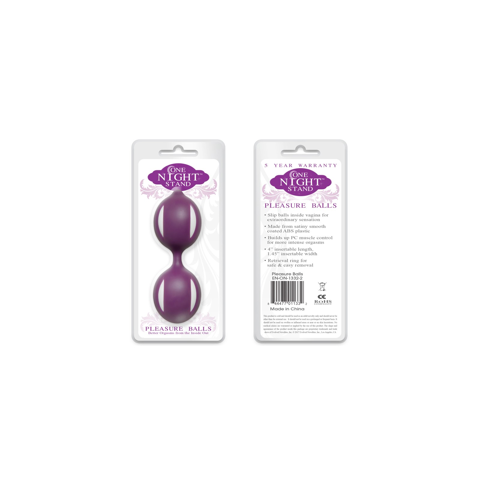 Evolved One Night Stand Kegel Trainer Balls - Enhanced Intimacy