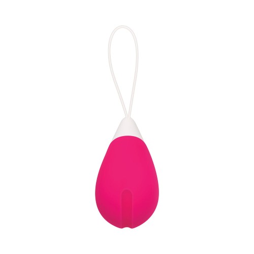 Evolved Rechargeable Remote-Controlled Egg Vibrator - Pink