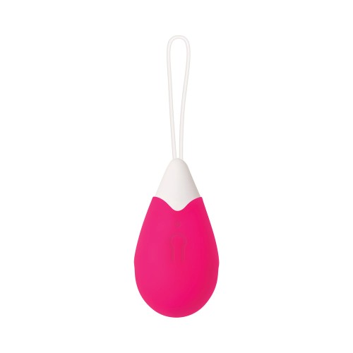 Evolved Rechargeable Remote-Controlled Egg Vibrator - Pink