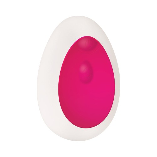 Evolved Rechargeable Remote-Controlled Egg Vibrator - Pink