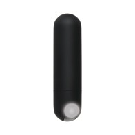 Vibrador Bullet Poderoso Negro Zero Tolerance