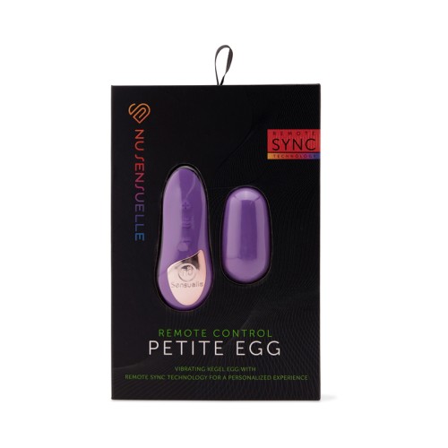 Huevo Petite de Control Remoto Nu Sensuelle para Placer Definitivo