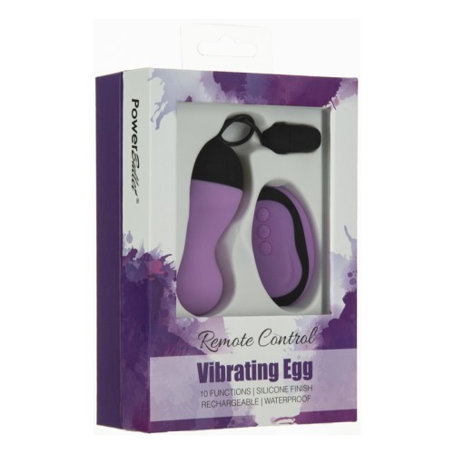 Power Bullet Remote Control Vibrating Egg for Discreet Pleasure