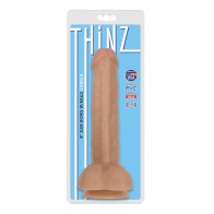 Curve Toys Thinz Slim Dildo - 8 Inches