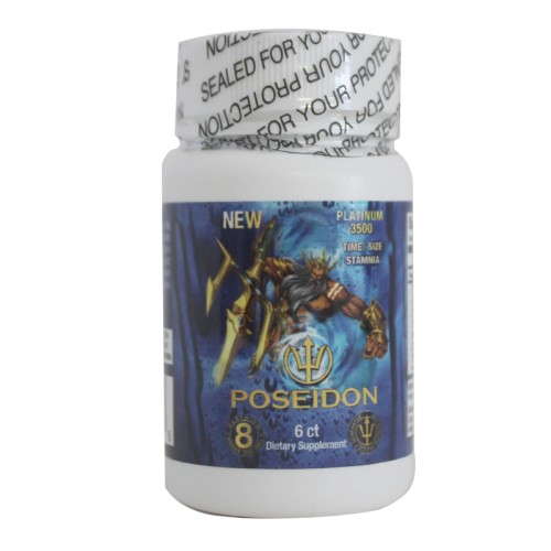 Poseidon Platinum 3500 Male Supplement Pills