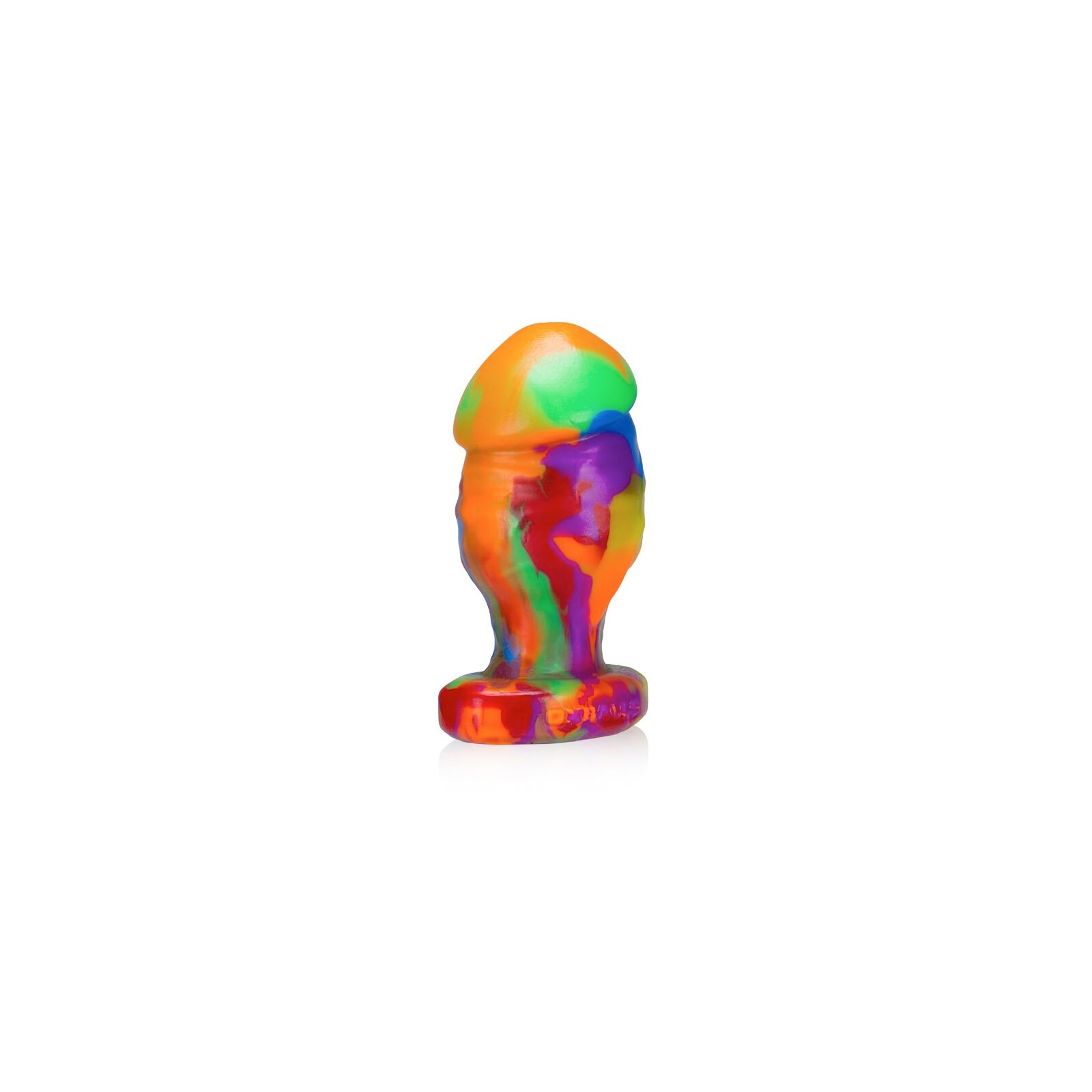 OxBalls Honcho-2 Medium Rainbow Buttplug