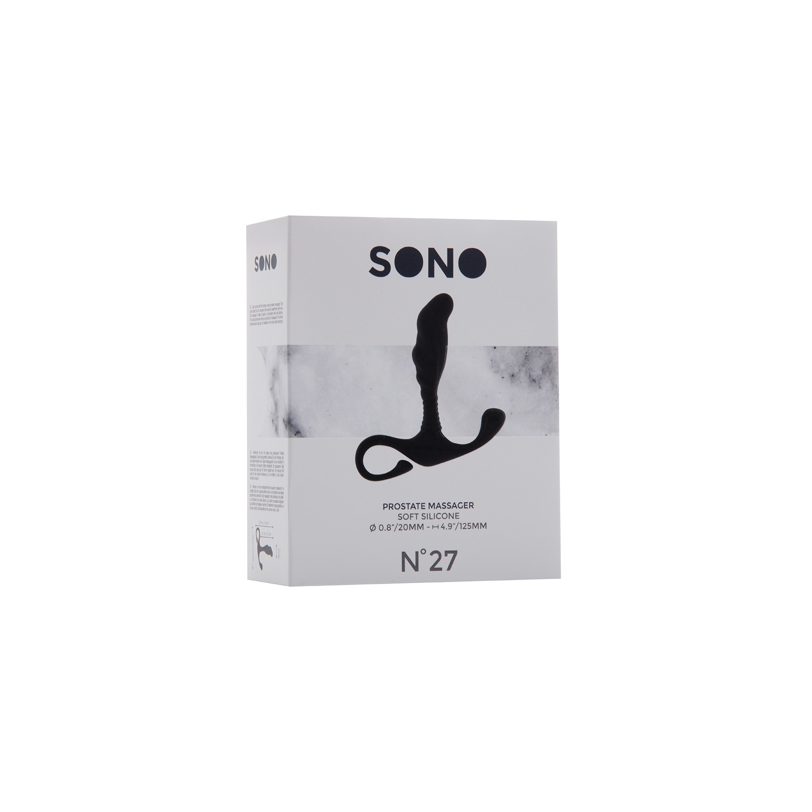 SONO No. 27 Silicone Prostate Massager - Beginner Friendly