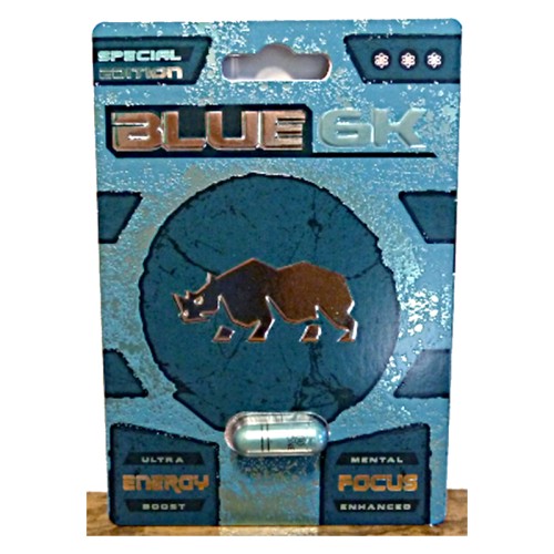 Rhino Blue 6K Suplemento de Mejora Masculina Premium