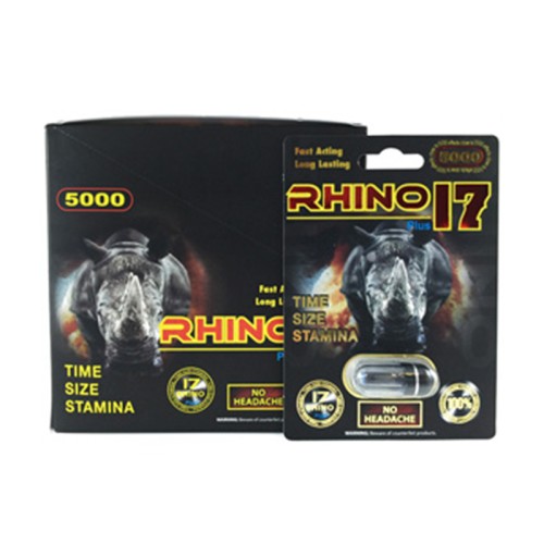 Rhino 17 5000 Plus Capsules